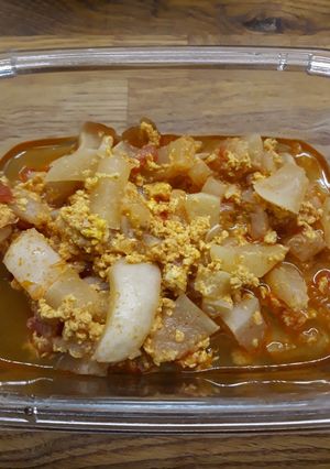 Patiszonos lecsó recept fotója