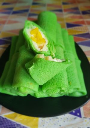 Foto resep Dadar gulung isi vla nangka