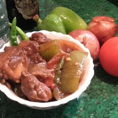 A picture of Chilli chicken.