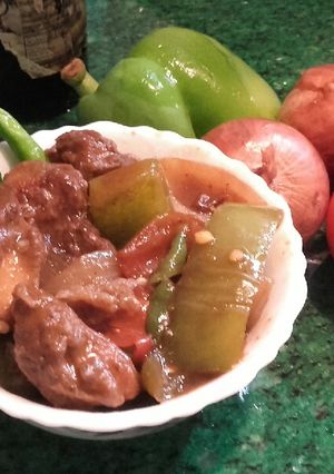 A picture of Chilli chicken.