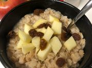 A picture of oat meal