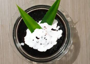 Siap Saji Bubur ketan item coklat Ala Warung