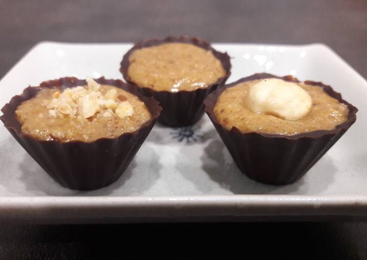 Bombones de crema de avellana