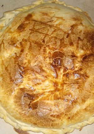 Una foto de Tarta de choclo y cebolla