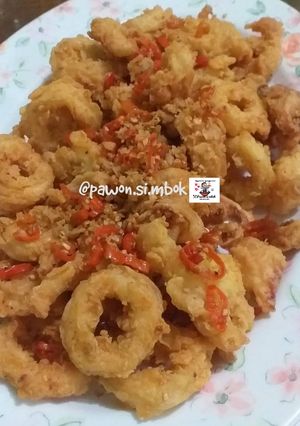 Foto resep Cumi cabe garem pawon si mbok