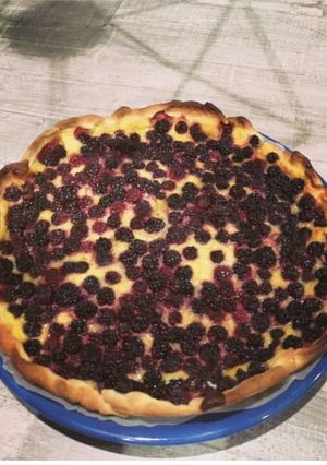 Une photo de Tarte aux mûres