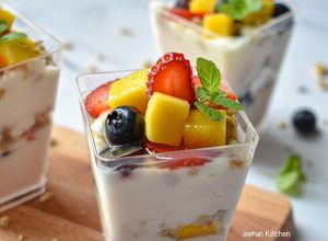 Foto resep Yogurt Fruity Parfait
