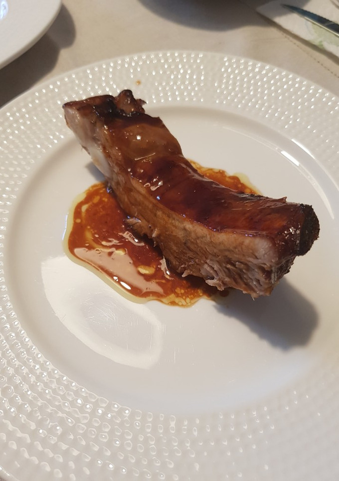 Una foto de Costillar cerdo al horno
