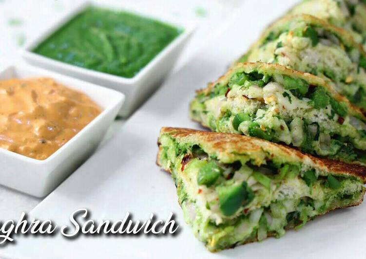 Simple Way to Make Quick Gughara sandwich