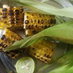 A picture of Roasted bhutta.