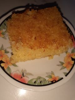 صورة لوصفة بسبوسة ذوق ليمون