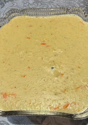 A picture of Carrot & Rice pudding:.