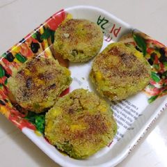 A picture of Mix vegetable patties.
