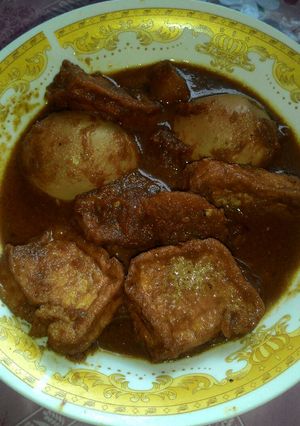 Foto resep Semur Tahu dan Telur Simpel