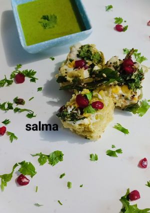 कॉर्न चीज़ ढोकला रेसिपी मुख्य फोटो