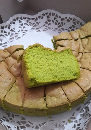 Foto resep Cake Pandan gluten free (empuk spt chiffon cake)