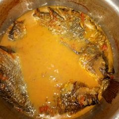 A picture of Obambo stew/ Obambla stew.