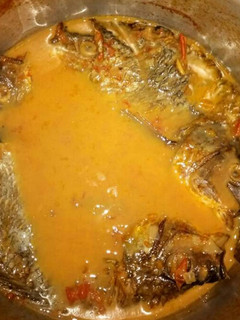 A picture of Obambo stew/ Obambla stew.