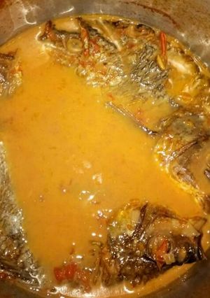 A picture of Obambo stew/ Obambla stew.