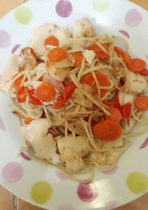 Foto resep Tumis spaggeti