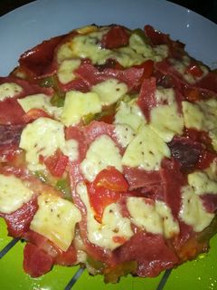 صورة لوصفة بيتزا الطاسة السهلة