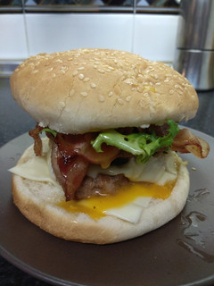 Una foto de Hamburguesa