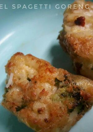 Foto resep Schotel Spagetti Goreng Mpasi Arianna 13m #menukeluarga