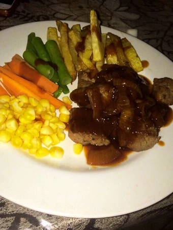 Langkah Mudah untuk Membikin Resep Steak barbeque sauce homemade yang Lezat Anti Ribet, Mantap Sekali