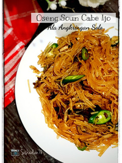 Foto resep Oseng Soun Cabe Ijo ala Angkringan Solo