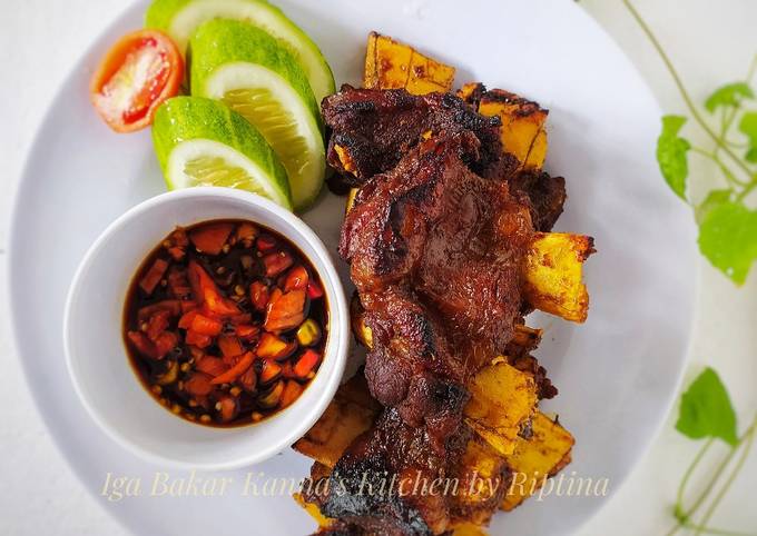 Ternyata ini lho! Resep memasak Iga Sapi Bakar yang gurih