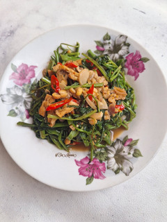 Foto resep Tumis Kangkung Tempe