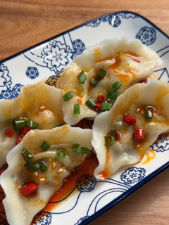 A picture of Shrimp and Cucumber Dumplings.