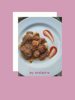 Foto resep Cilok Kuah Kacang