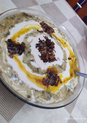 عکسی از دستور آش کلم تبریزی 🥣🍲