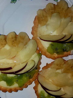 صورة لوصفة طرطة بالفواكه
