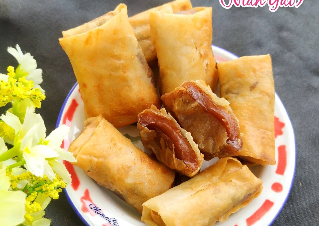 Lumpia Kue Keranjang (Nian Gao)