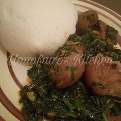 Eforiro soup A picture of Eforiro soup.
