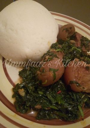 A picture of Eforiro soup.
