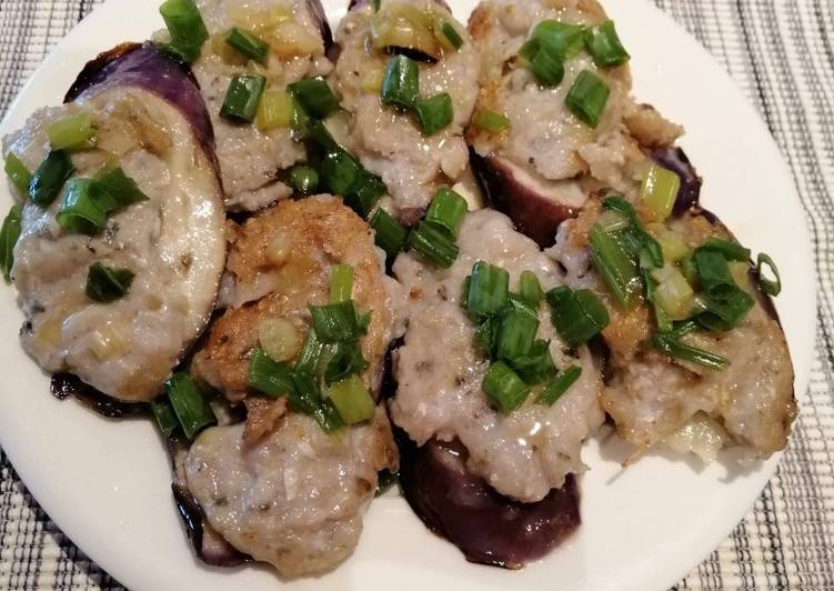 Recipe of Speedy Eggplant with Minced Fish