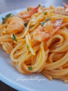 Foto resep 968. Spaghetti Udang