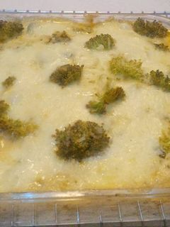 Foto resep Potato Casserole with Broccoli Cheese Sauce
