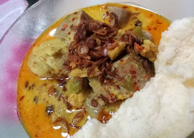 Ini dia! Resep memasak Lontong Sayur Special yang enak