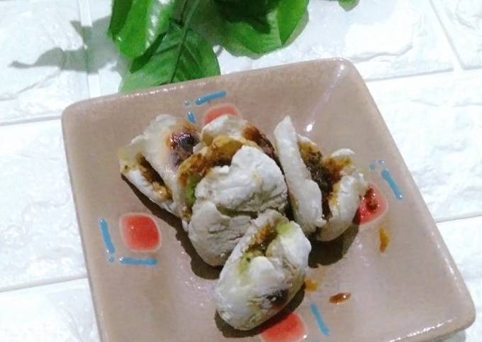 Pempek panggang simple