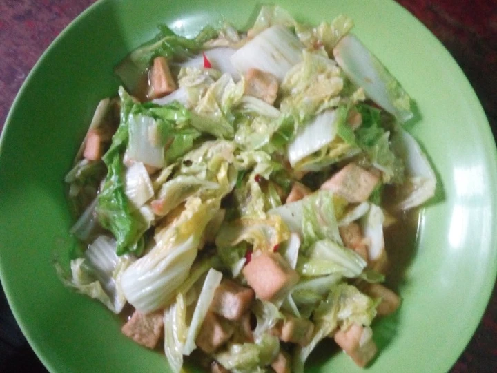 Cara Gampang Menyiapkan Resep Tumis Sawi Putih Tahu goreng yang Sempurna Anti Ribet, Lezat Sekali