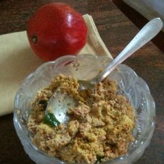 A picture of Coconut chutney.
