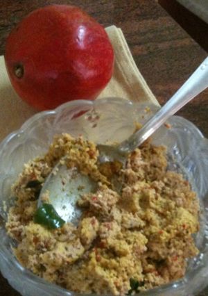 A picture of Coconut chutney.