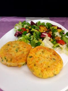 Una foto de Hamburguesas de pescado (gallo)