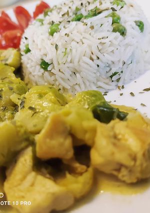 Currys kellbimbós csirkemell ragu recept fotója