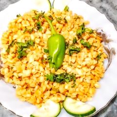A picture of Mash ki bhuni Dal.