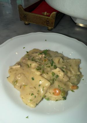 A picture of Easy Chicken and Dumplings.